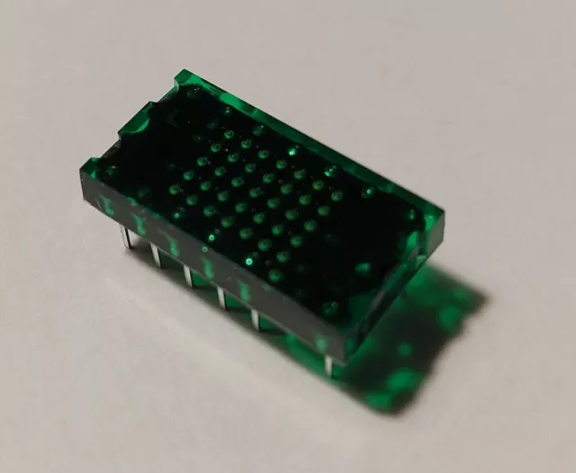 LTP305G (TIL305) 5x7 green dot matrix LED display
