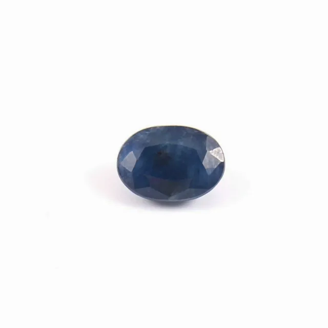 AAA Natural African Blue Sapphire Loose CERTIFIED Oval Gemstone Cut 3.25 CT