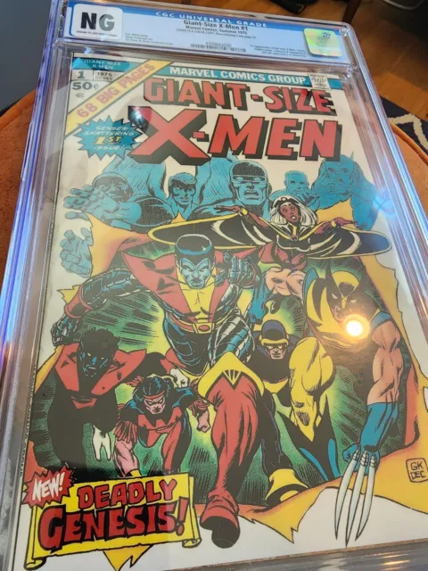 Giant-Size X-Men #1 (Marvel, May 1975) CGC: NG - Universal Grade
