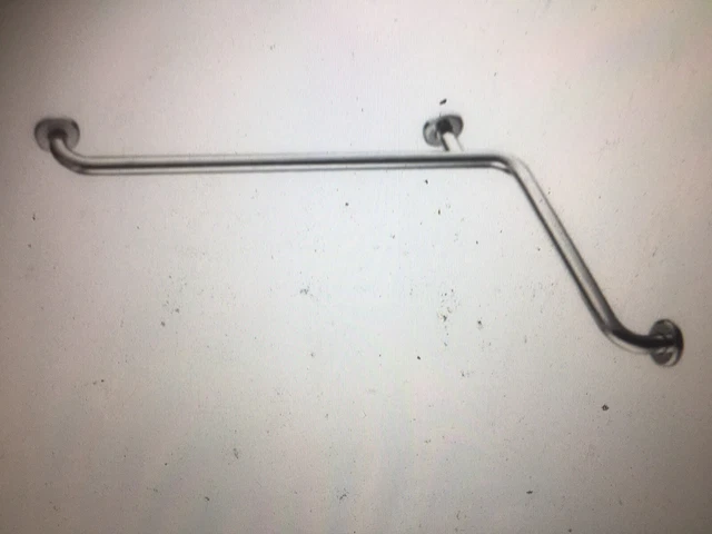 corner Handrail Support Grab Bar Mobility -  Stainless Steel -Taylor & Moore