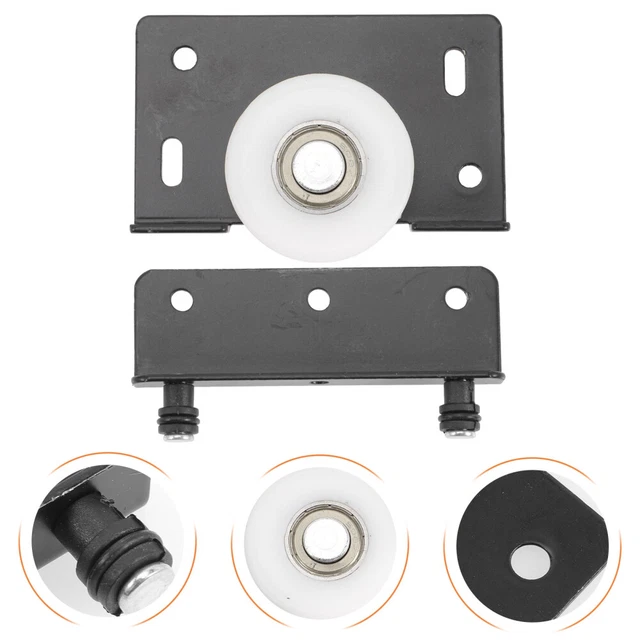 2 Pcs Metal Pulley Sliding Door Supply Barn Door Rollers Sliding Door Rollers
