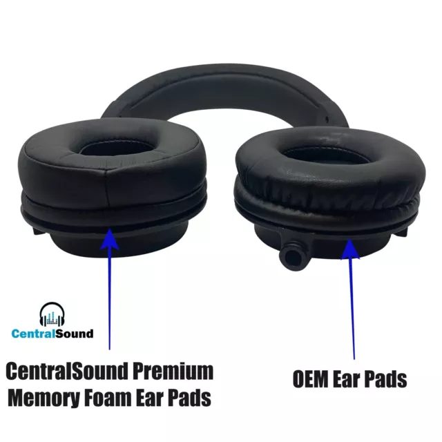 Ear Pads ATH-M50X ATH-M40X ATH-M30X M50 M20X MSR7 Earpads Cushion Audio Technica 2