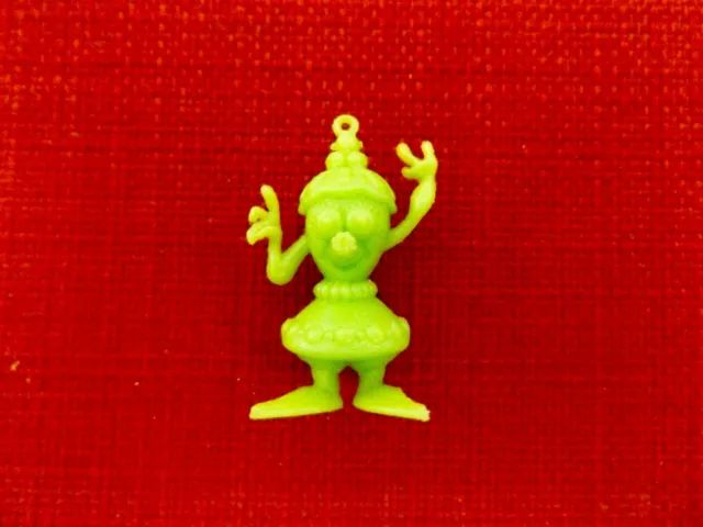 1969 R&L Funny Fringes Lime Green Kinge Kellogg’s Cereal Premium Minty!