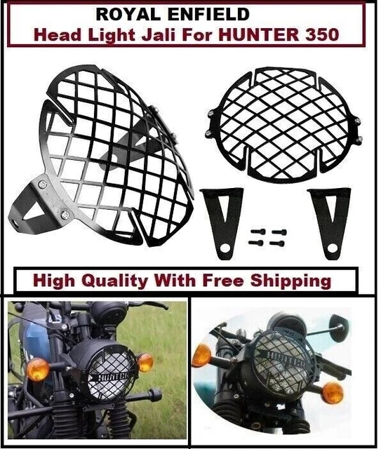 Cerclage Extérieur De Phare Avant Pour Royal Enfield Hunter 350cc - Neuf, En Acier, Fabriqué En Inde