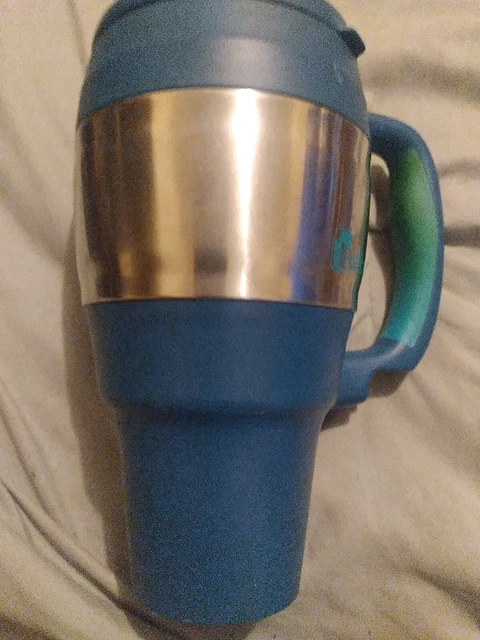 Bubba Insulated Thermos Travel Mug Hot Cold Coffee Tea 34oz Tumbler Cup Blue US