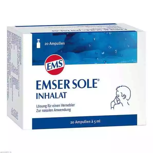 EMSER Sole Inhalat Lösung für Vernebler 20 St Lösung fü