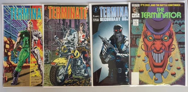 Mixed Terminator Lot Dark Horse And NOW Comics