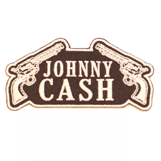 Johnny Cash Guns Logo Officially Licensed Patch