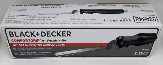 BLACK & DECKER ERGO Electric Knife EK500 1999 Ergonomic $23.99 - PicClick