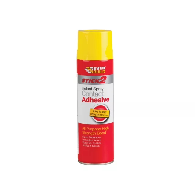 Everbuild CONSPRAY5 Stick 2 Spray Contact Adhesive 500ml