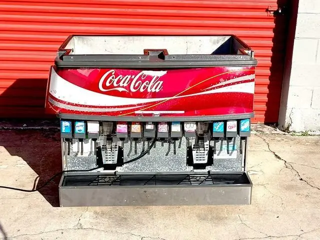 LANCER 8 FLAVOR Soda Fountain Coke Dispenser Machine w Ice 4500