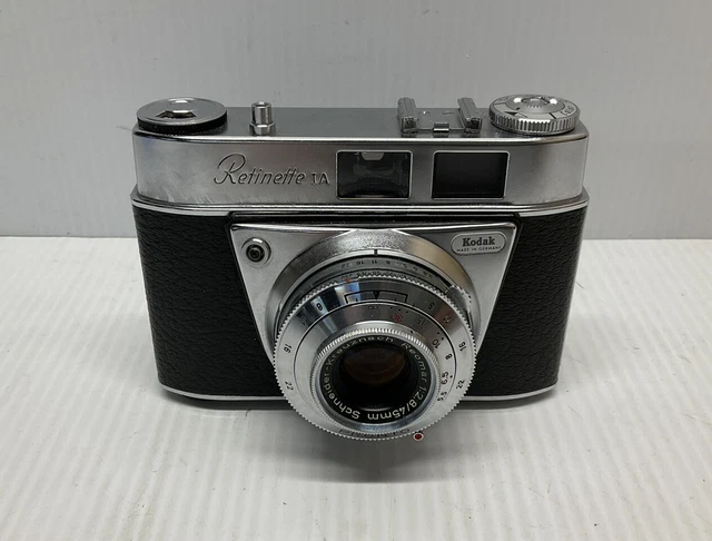 Cámara vintage Kodak Retinette IA Schneider-Kreuznach Reomar 1:2,8/45 mm sin probar