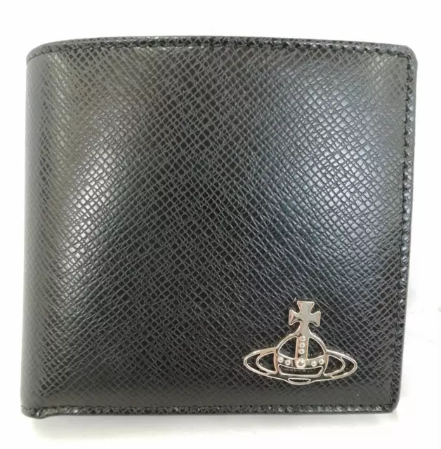 VIVIENNE WESTWOOD KENT Man Wallet With Coin Pock Bifold $221.99 - PicClick