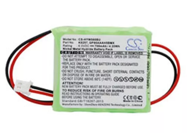 Replacement Battery For Honeywell K0257 6V