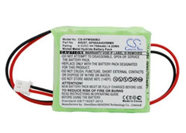 Replacement Battery For Honeywell K0257 6V