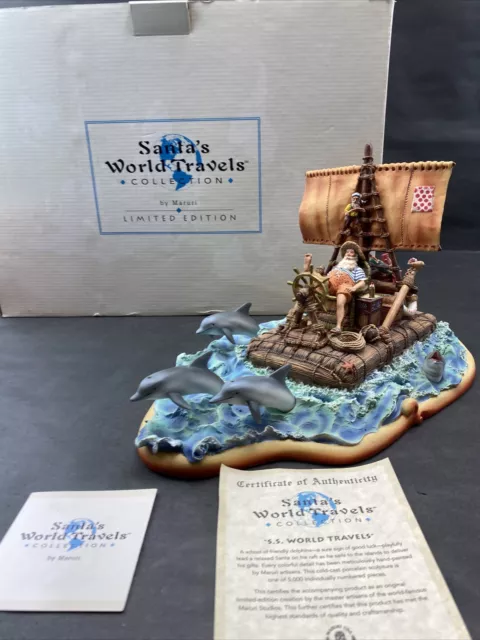 Santa's World Travels By Maruri Limited Edition "S.S. World Travels" 825/5000