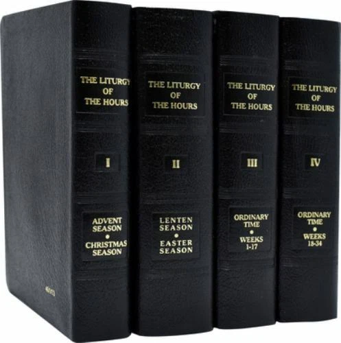 Religious Supply Liturgy of The Hours - Leather