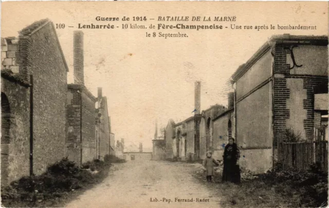 CPA MILITAIRE Bataille de la Marne-Lenharrée, Fére-Champenoise (317534)