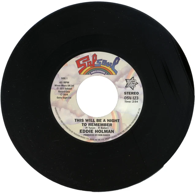 Eddie Holman / Double Exposure "This Will Be A Night To Remember / Ten Percent'