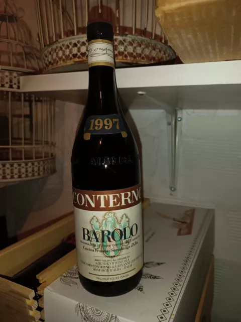 1 Bottiglia di Barolo Giacomo Conterno cascina Francia del 1997