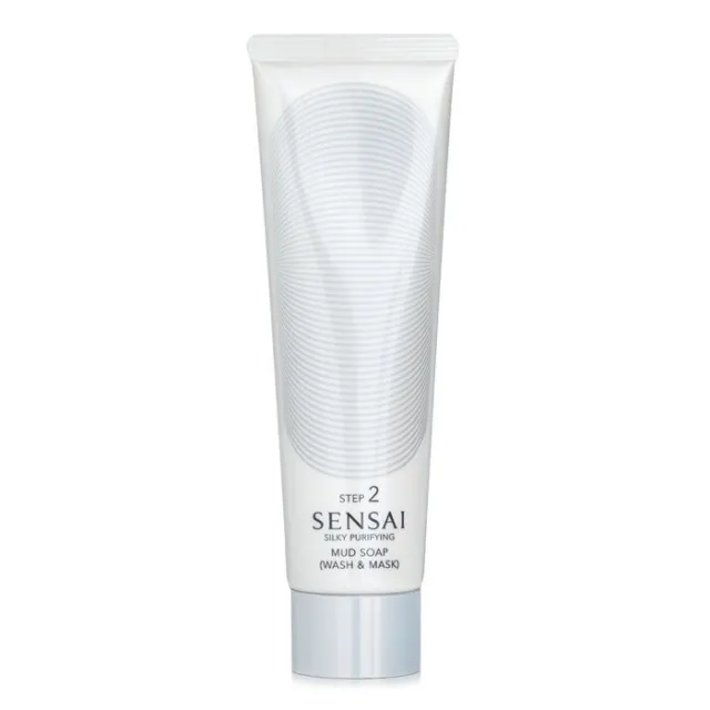 Kanebo Sensai Silky Purifying Mud Soap - Wash & Mask (New Packaging) 125ml