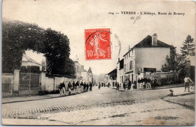 91 YERRES - l'abbaye route de brunoy.