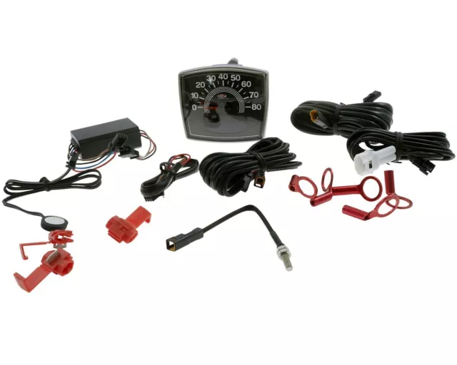 Compte-tours/tachymètre SIP 2.0 Diamètre:84x73mm, - 80 (km/h/mph) / 8000 (tr/min