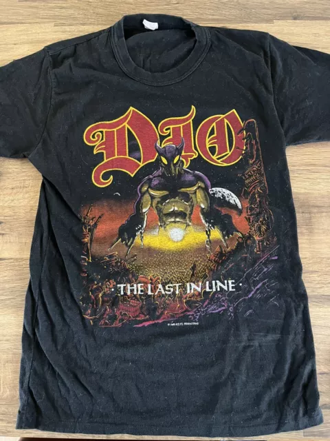 Dio Last in line tour t shirt vintage
