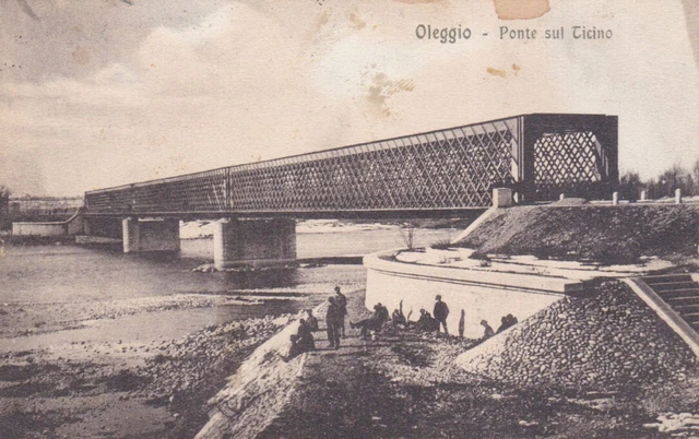 Novara - Oleggio - Ponte sul Ticino - fp vg 1914