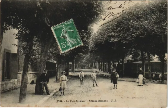 CPA Le Parc - St-MAUR - Avenue Blanche (145730)