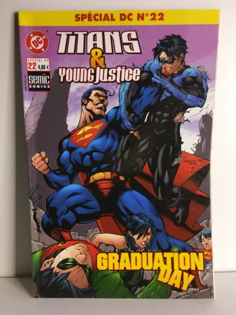 J3 - Special Dc N°22 - Numero 22 - Titans Et Young Justice Semics - Bd Souple