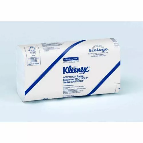 Papier Serviette Kleenex Scottfold Multi-Fold 8-1 / 10 X 12-1cm Compte De 25 Kim