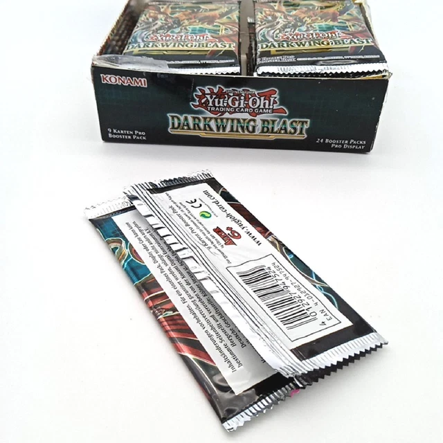 YU GI OH TRADING CARD GAME Darkwing Blast Display Deutsche Ausgabe EUR