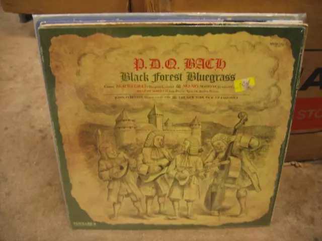 P.D.Q. Bach Black Forest Bluegrass vinyl LP 1979 Vanguard EX in Shrink