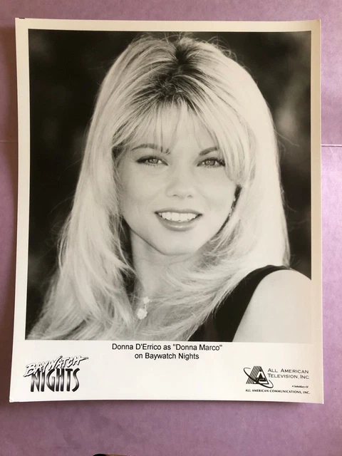 DONNA D’ERRICO, PLAYBOY Playmate, Baywatch original vintage press