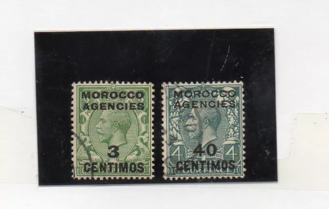 Marruecos Oficina Inglesa serie del año 1918-23 (AO-198)