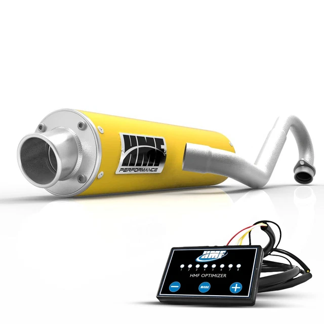 HMF Yamaha YFZ 450R Full Exhaust Yellow + EFI (09-23)