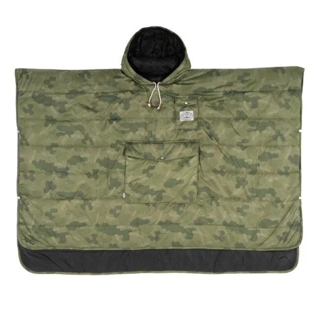 Poler Reversible Poncho Jacket - Small/Medium - Furry Camo - Free Shipping Poler Reversible Poncho Jacket - Small/Medium - Furry Camo - Free Shipping