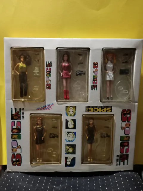 Scatola bambole Spice Girls da collezione anni 1990