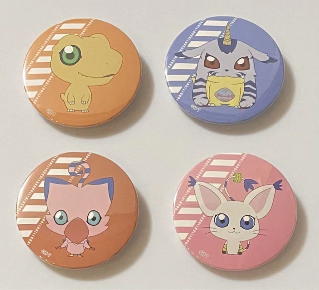 Digimon Adventure Tri MEIKO MEI MEICRACKMON Meicoomon Can Badge Anime JPN