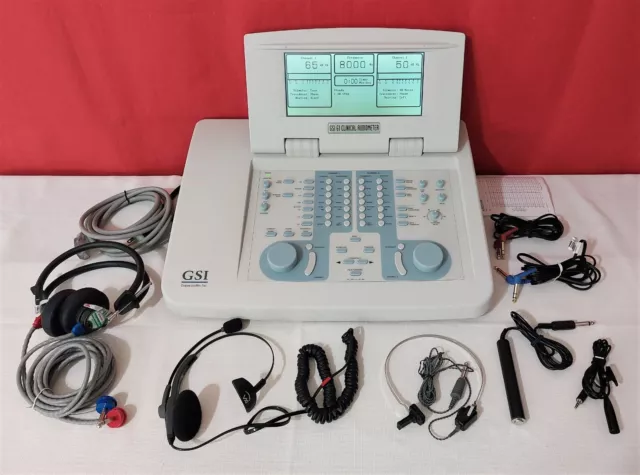 Grason Stadler Gsi 61 Diagnostic Clinical Audiometer Two Channel.