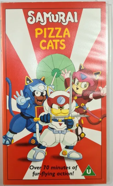 SAMURAI PIZZA CATS - martial arts comedy anime, Entertainment UK VHS £ ...
