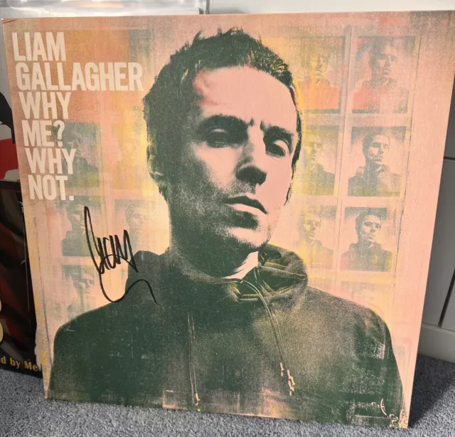 LIAM GALLAGHER - Why Me? Why Not(UK 2019 SIGNED VINYL BOX SET  / MINT!!!!)