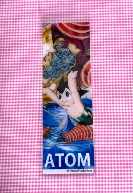 Mighty Atom Astro Boy Clear Bookmark Tezuka Products 50mm x 170mm Japan Anime