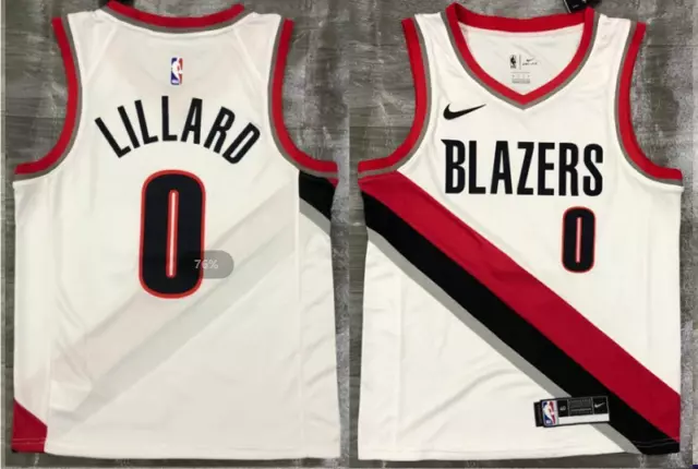 2018-19 PORTLAND TRAIL BLAZERS LILLARD #0 NIKE SWINGMAN JERSEY