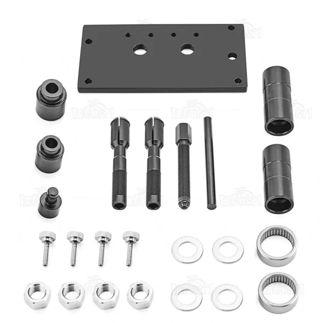 Inner Camshaft Bearing Installer Remove Tool w/Roller Bearing For H-D Twin Cam