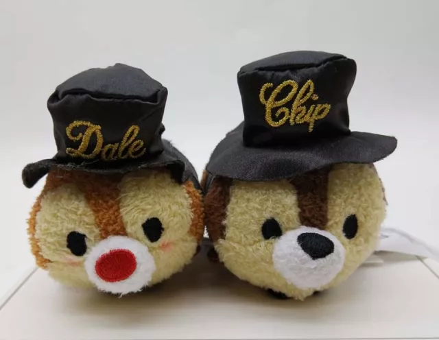 Japan Disney Store Chip ‘n’ Dale 75th Anniversary Tsum Tsum plush doll Set