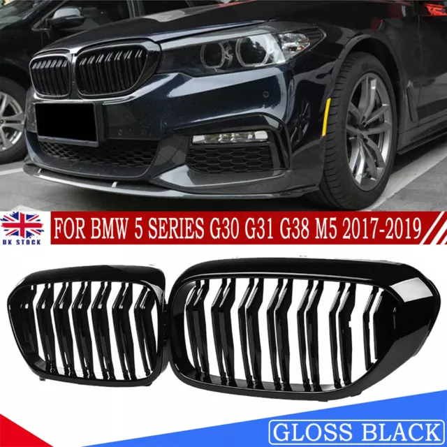 Car Front Bumper Grille Trim Bracket For BMW 5 Series G30 2015 2016 2017 2018 51137349586