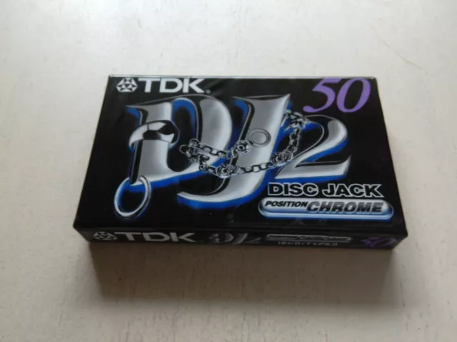 TDK DJ2 50 Kassette Tape NEU und OVP