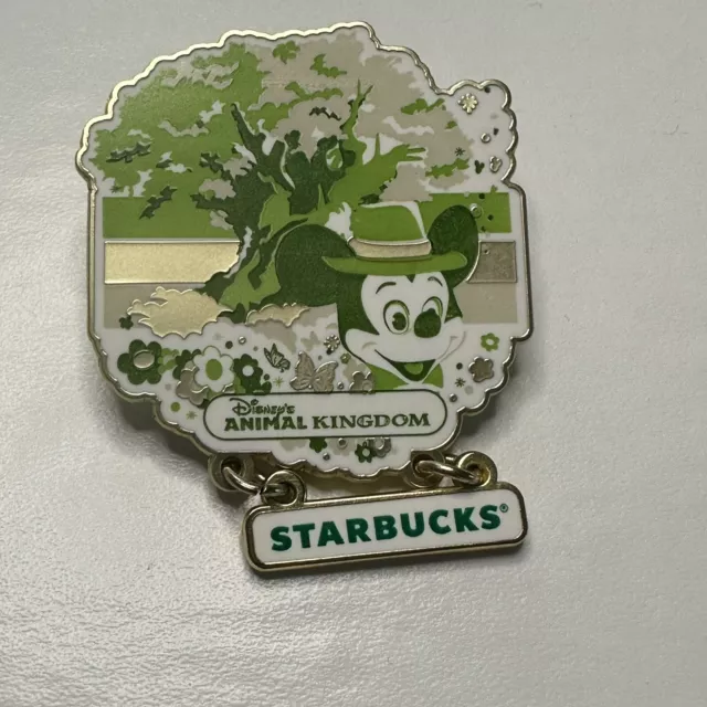 2021 Starbucks Walt Disney World WDW 50th Anniversary Pin Mickey Animal Kingdom